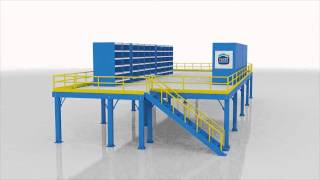 Mezzanine Floor System Manufacturers | SILVER LINING