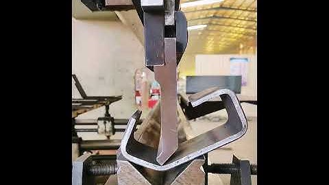 Steel plate bending equipment- Good tools and machinery make work easy