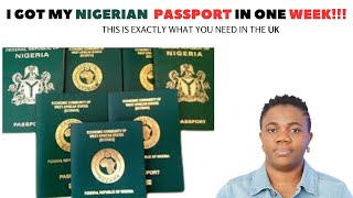 StepbyStep Guide: Renewing and Applying for a New Nigerian Passport in the UK