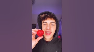 Kyle Thomas 💙 trying things i’m allergic too 😳 #kylethomas #shorts