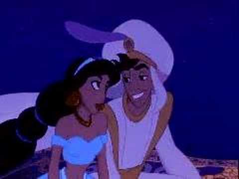 Aladin (movie version) (+) A Whole New World
