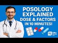 💊 Posology | Factors Affecting Dose | DRx Learning Hub