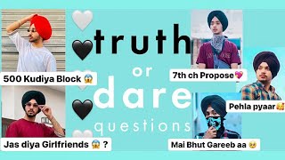 TRUTH or DARE 🤩 WITH FRIENDS ( Grilfriends 🤪 , First Propose💍 , First love❤️, Insta Block List😱) screenshot 5