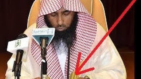 البدير حفظه الله يبكي في سورة طه .