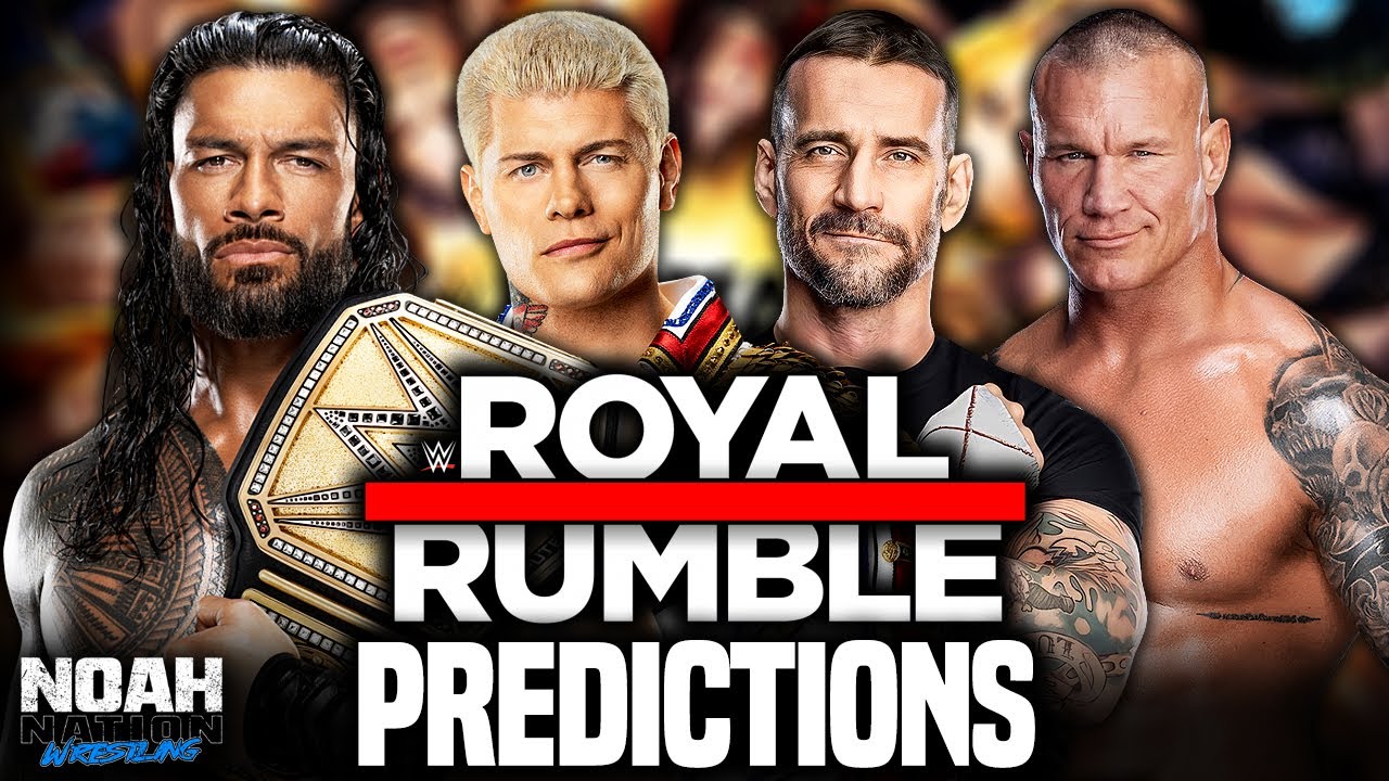 WWE Royal Rumble 2024 Predictions!