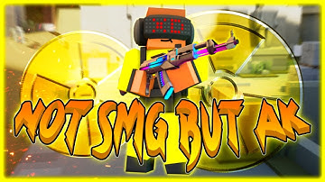 Insanely smooth ak nuke 120 fps (Krunker.io)