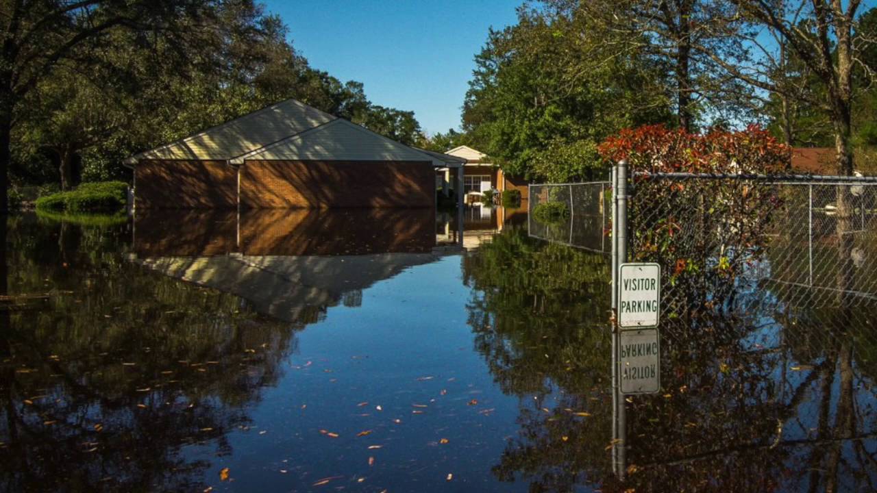 Hurricane Matthew Fair Bluff, North Carolina Flood on October 13, 2016 YouTube