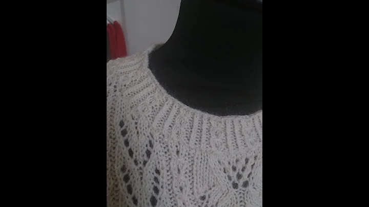 Lacey Sweater Pattern: How to knit the Ribbing Cha...