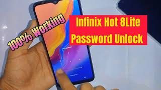 Infinix Hot 8 lite (X650) Password Pattern unlock |Hot 8 Hard Reset Factory Reset-Screen Lock Bypass