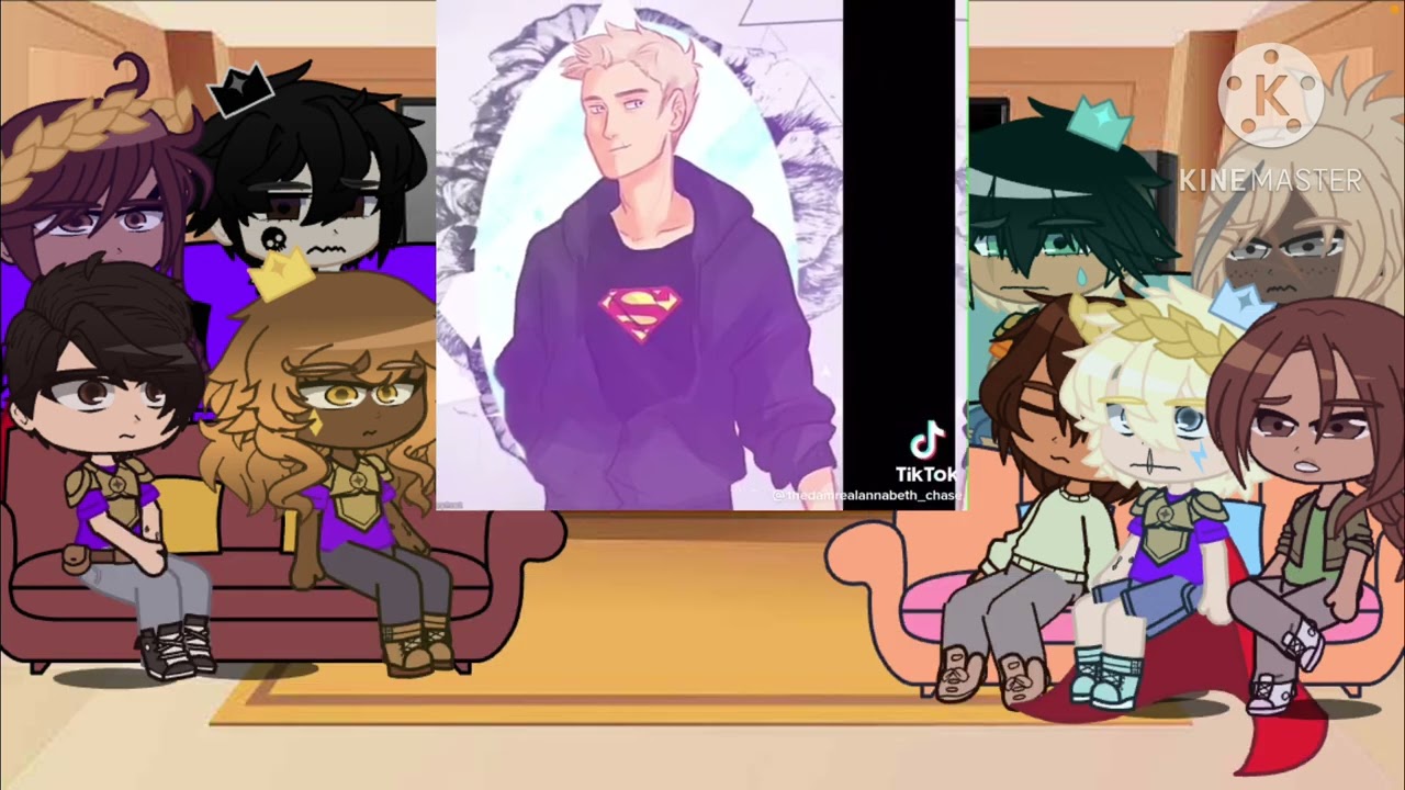 Past Heroes of Olympus react to themselves 2/?