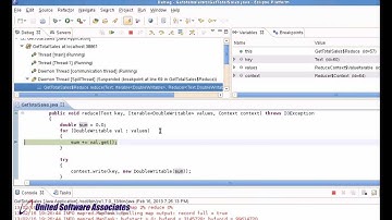 Debuggging MapReduce program in Eclipse