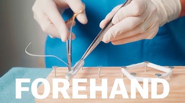 How To Properly Throw A Forehand Needle Pass (Suturing Tips)