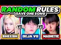 Save one kpop song random edition save your favorite songs  kpop quiz 2024