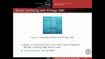 ATmega2560 Microcontroller: Programming Firebird V using Arduino IDE - Rohan Vaidya