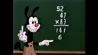 Animaniacs - Multiplication Song (Kids' WB! Airing)