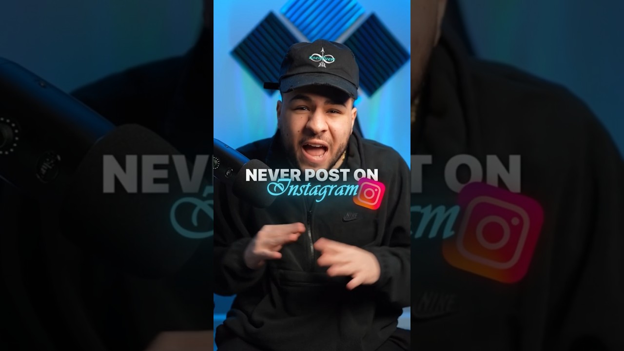 NEVER Post on Instagram unless… #shorts