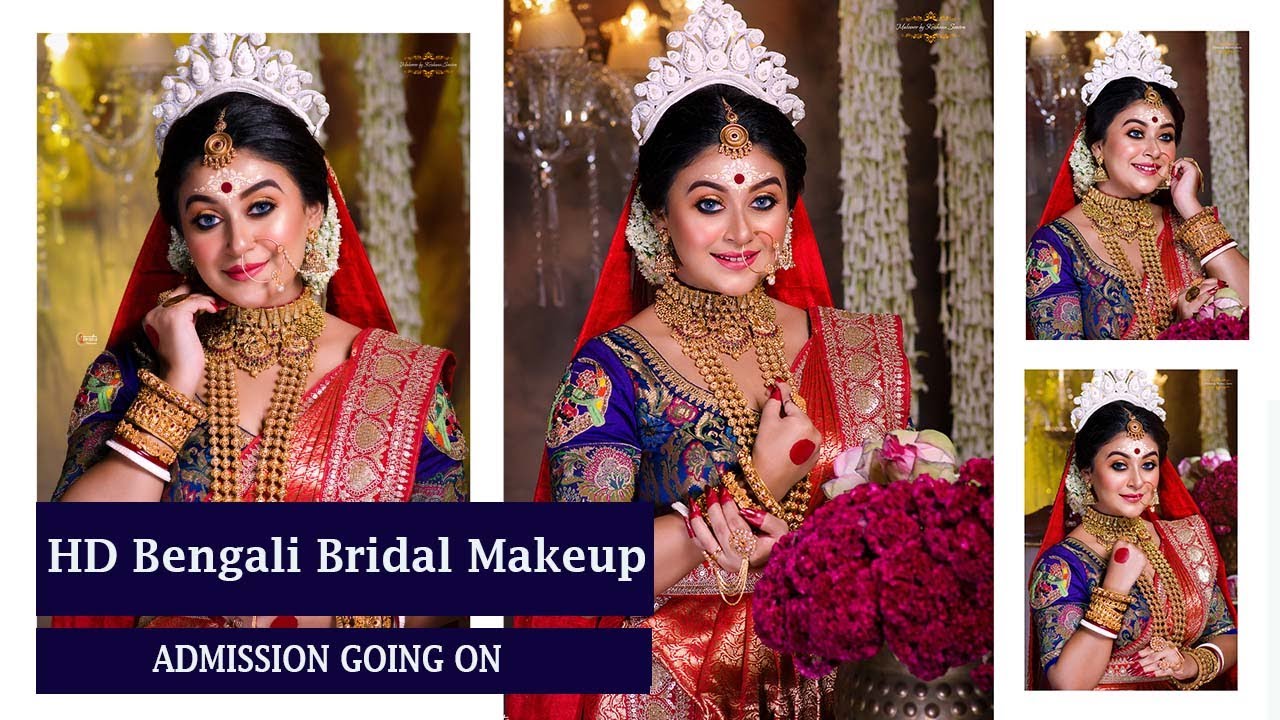 Bengali HD Bridal Makeup Step By Step | Makeup Artisan Krishanu & Academy |