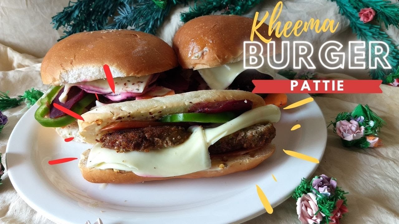 Kheema BURGER Pattie burgerpattie videocallcooking YouTube