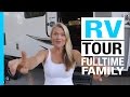 Hilarious RV Tour of our Fulltime Life in a Travel Trailer (Keep Your Daydream)