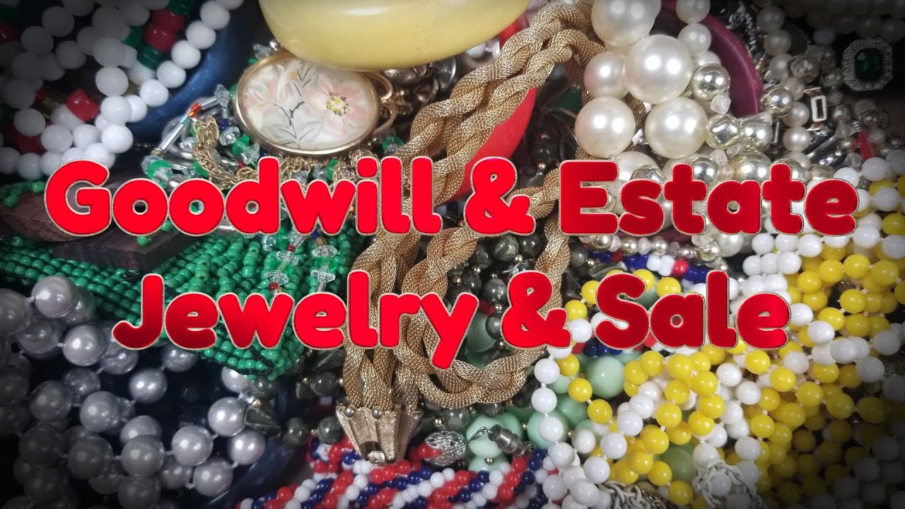 Goodwill & Estate Jewelry Unboxing & SALE!!! 9-14-23/ Estate Haul ...