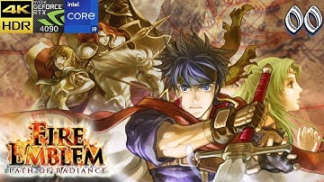 Fire Emblem Path of Raciance (2005) RTX4090 i9 #00 Prologue Mercenaries (4K HD Mod 16:9)