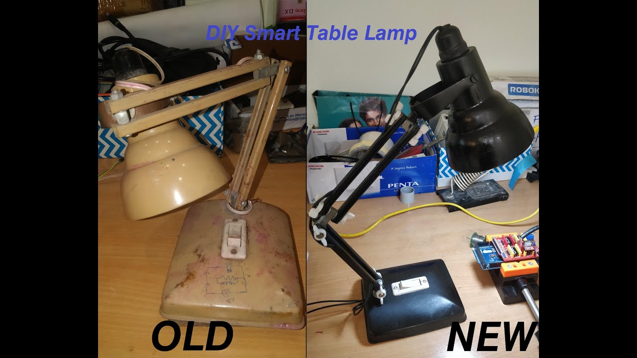 DIY Smart Table Lamp Lamp Restoration टेबल लैंप को नया कैसे बनाये