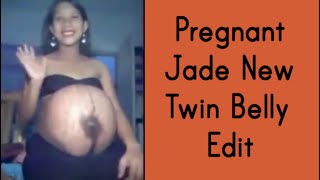 New Pregnant Jade Huge Twin Belly Compilation | Stream