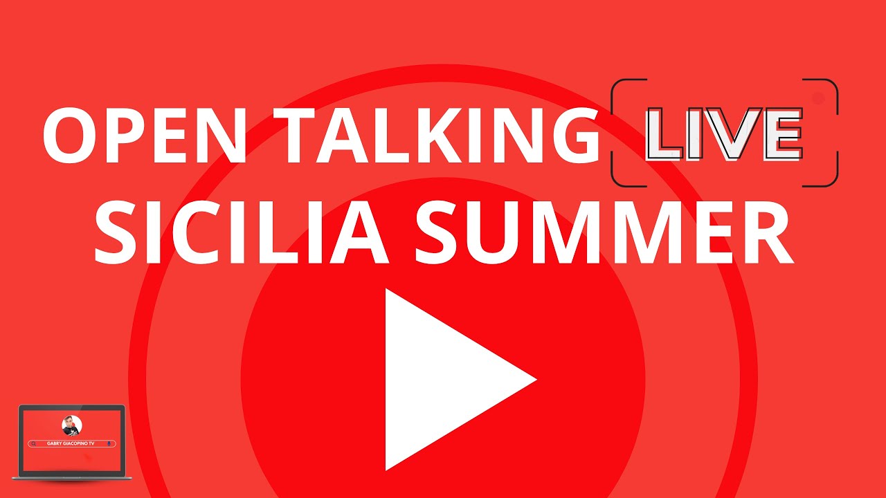 Open #TALKING LIVE! - #SPECIALE #SICILIA SUMMER TRAVEL EP.5 (15 LUG 2025)