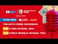 Pre-match press conference | I.R. Iran National Team | Kyrgyz Republic National Team