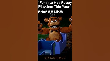 "Fortnite Collabs With Poppy Playtime" FNaF Be Like: | FNaF 2 Movie MEME