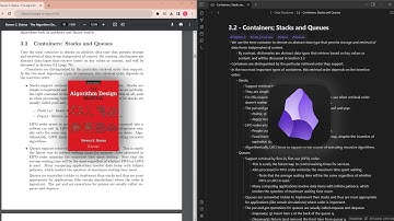 ASMR Typing (No Talking) | Algorithm Design Manual - Chapter 3.2 - Stacks and Queues | Obsidian.md.