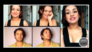 Liveavneet Kaur First Time With Siddharth Guptalive Videoafter Release Dekhe Saare Khwaab Song