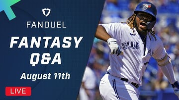 MLB DFS | FanDuel Q&A LIVE  🔴