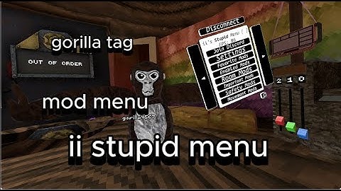 how to get MODS in gorilla tag{ii stupid mod menu}
