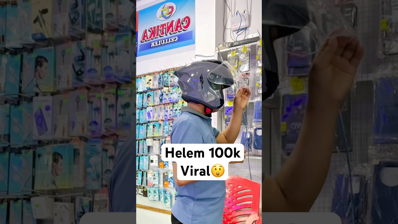 Helem bagus banget harga 100k buruan cek di alun tiktok saya (RN Story)  