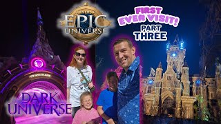 Universal Epic Universe Vlog - Dark Universe, Monsters Unchained, Stardust Racers & Nighttime vibes!