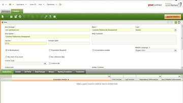 Module Create in Openbravo | How to create a Package module in Openbravo ERP