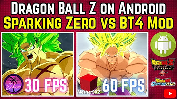 [Android] Dragon Ball Sparking Zero vs Budokai Tenkaichi 4 Mod | Eden vs NetherSX2 | PS2 & Switch