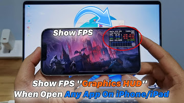 How To Enable Show FPS "Graphics HUD" When Open Any App On iPhone/iPad