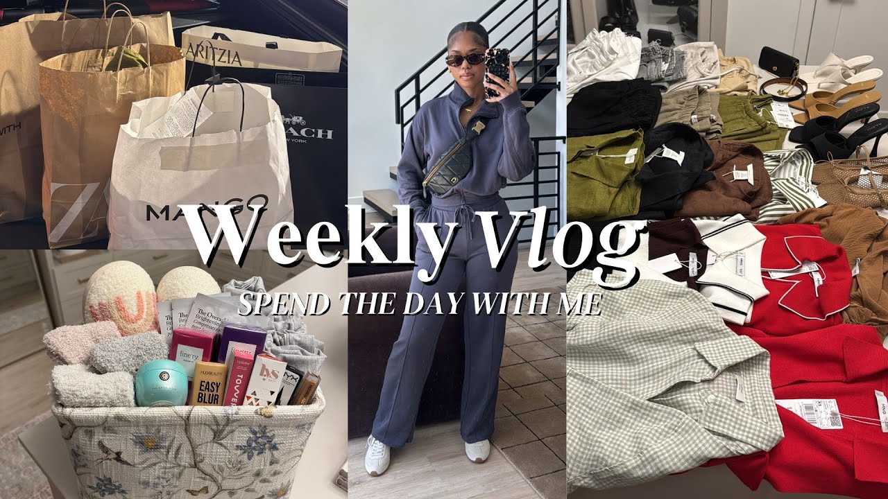 Shopping + Errands + Haul | Spend The Day With Me Vlog! - YouTube