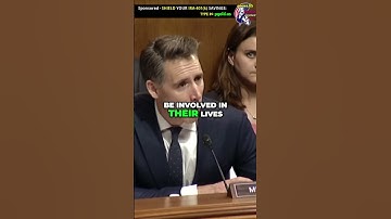 🚨‘Every Parent’s WORST Nightmare’ · Hawley EXPOSES AI Chatbots ·Congressional Hearings·Breaking News