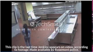 Kenneka Jenkins staggering through halls, walks into hotel kitchen ALONE!!! (MUST SEE)