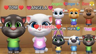 😲Oooo😳home🏚️My Talking Tom Friends🚀