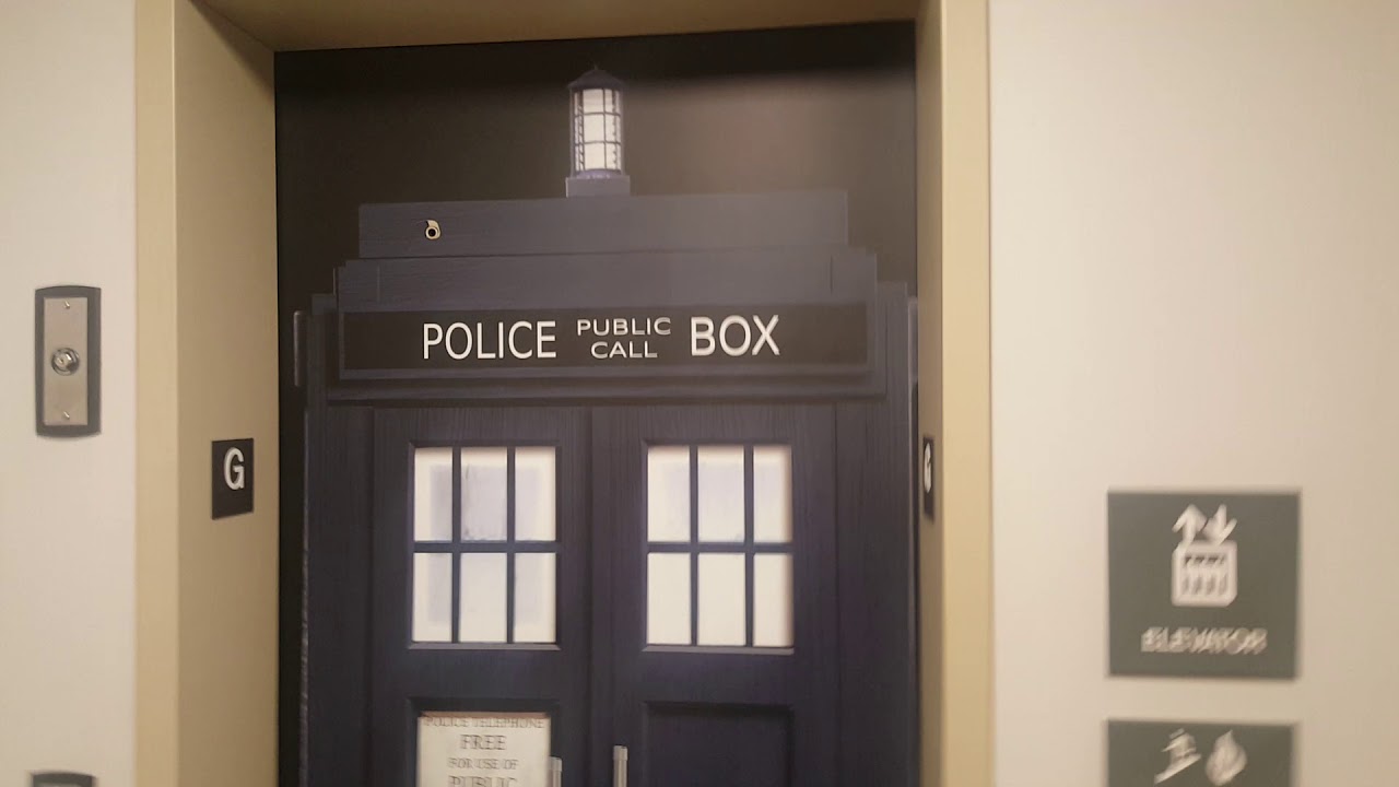 Doctor Who ThysennKrupp Elevator Landmark College STEM center
