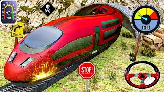 Subway Bullter Train Simulator Gameplay | Indian City Train Driving Game - Android Gameplay screenshot 4