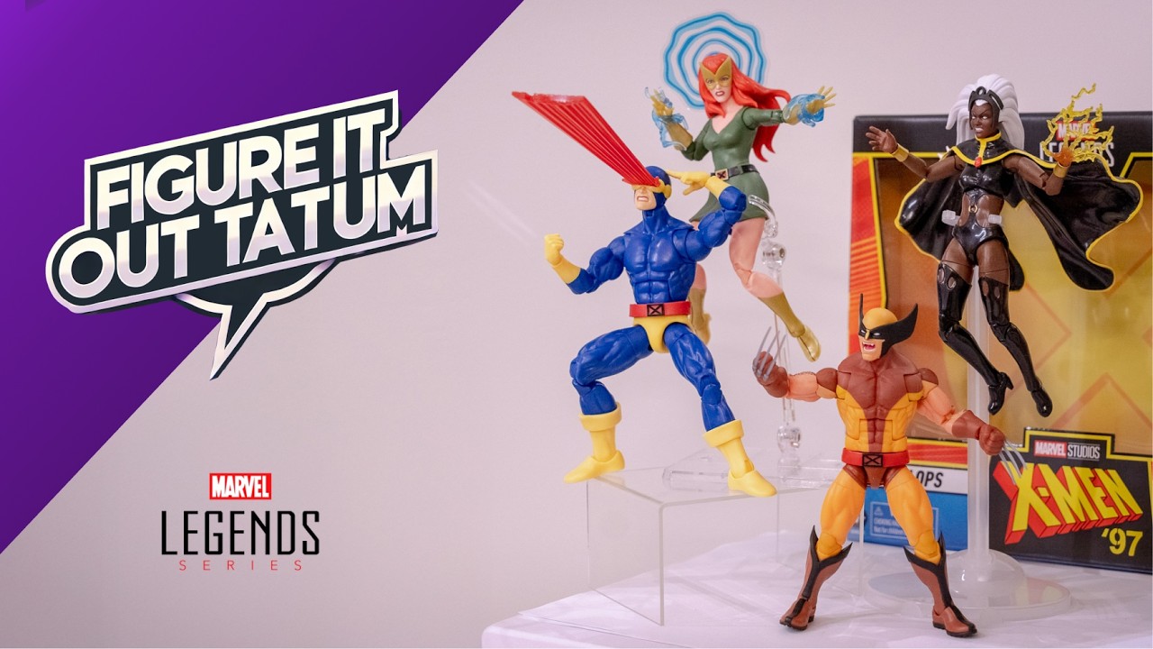 Обзор набора Marvel Legends Циклоп и Джин Грей из фильма «Люди Икс» 1997 года | Классические кост...