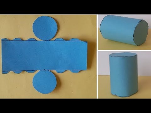 فيديو: كيف تصنع اسطوانة ورقية بيديك