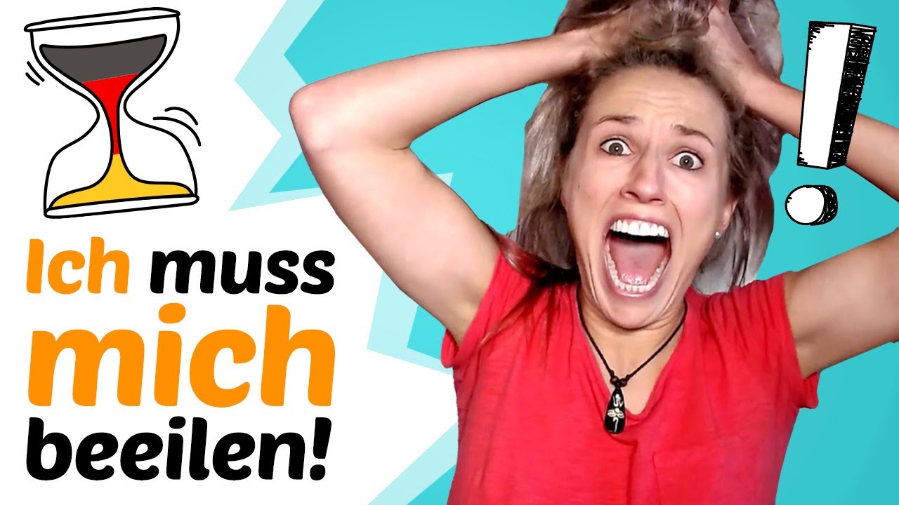 Remember the REFLEXIVE PRONOUNS in the Accusative