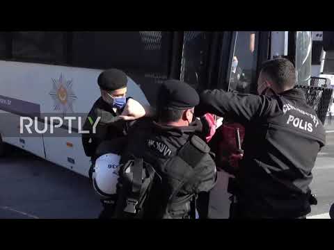 Turkey: Riot police arrest dozens during Labour Day protest in Istanbul
