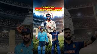 Indian Cricket Selection System 🇮🇳🏏 | Ranji to IPL #shorts #cricket